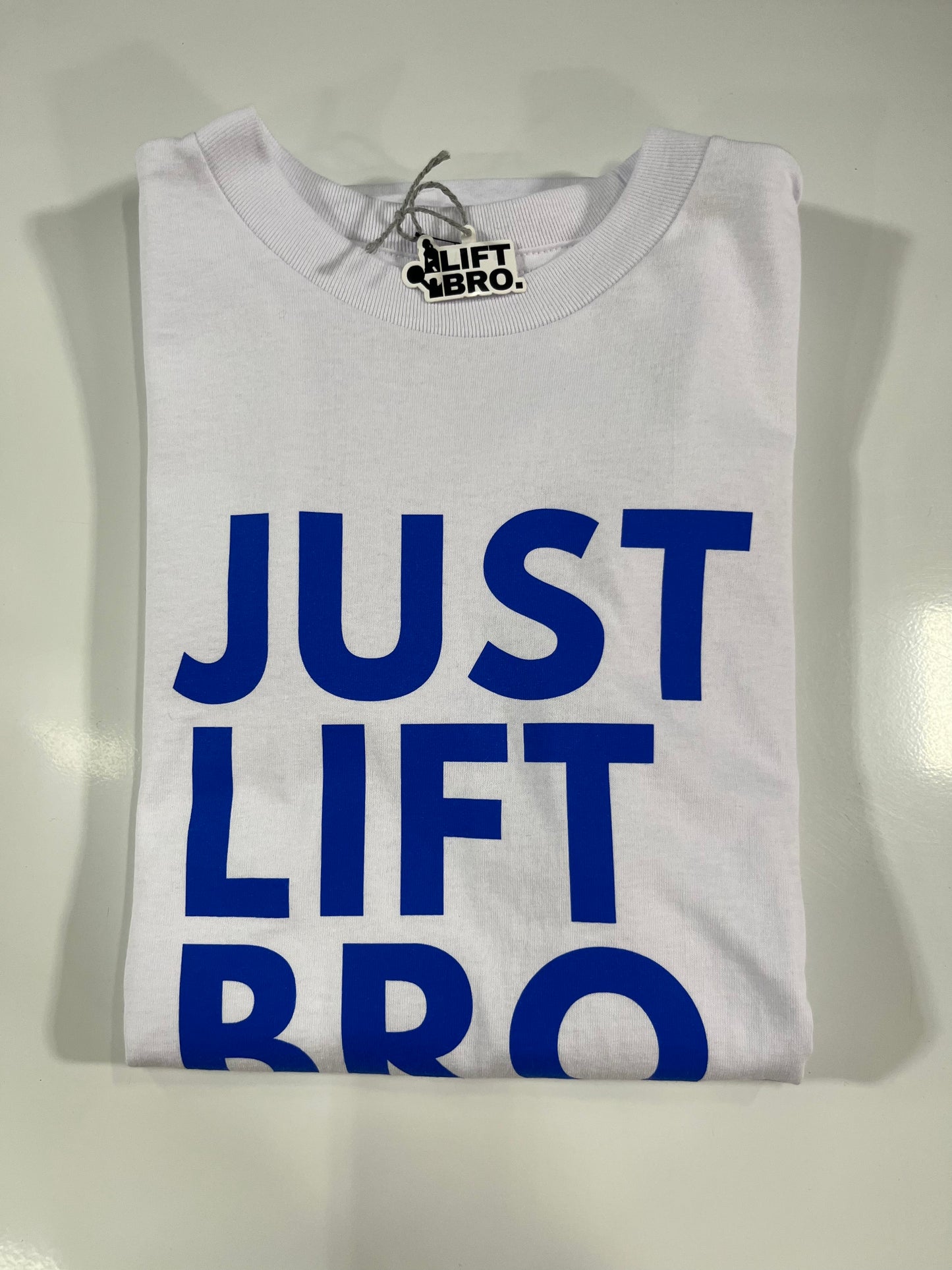 Just Lift Bro. Blue Original Tee