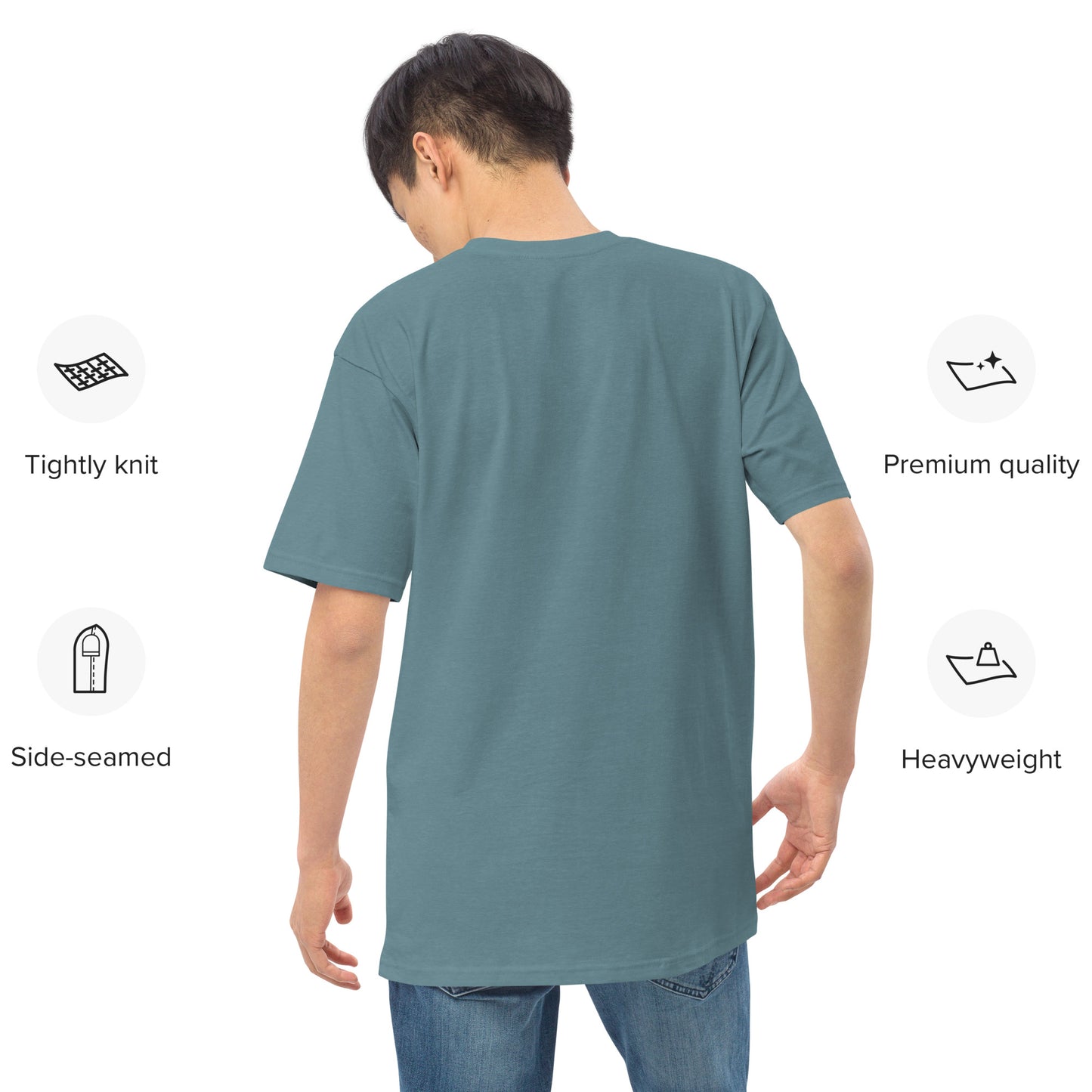 These Guns Men's Pocket Heavyweight Tee