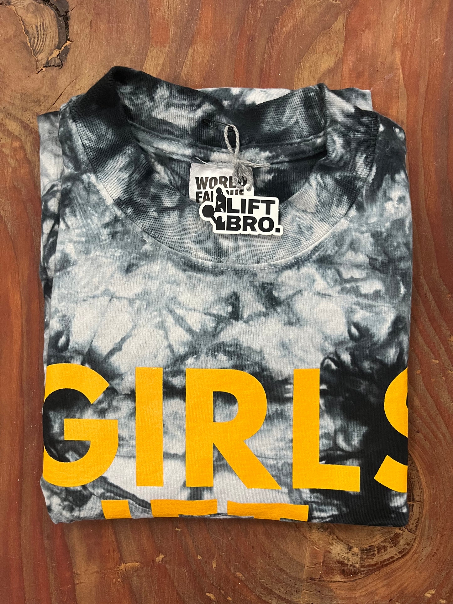 Girls Lift Bro. Original Oversized Tie-Dye Tee