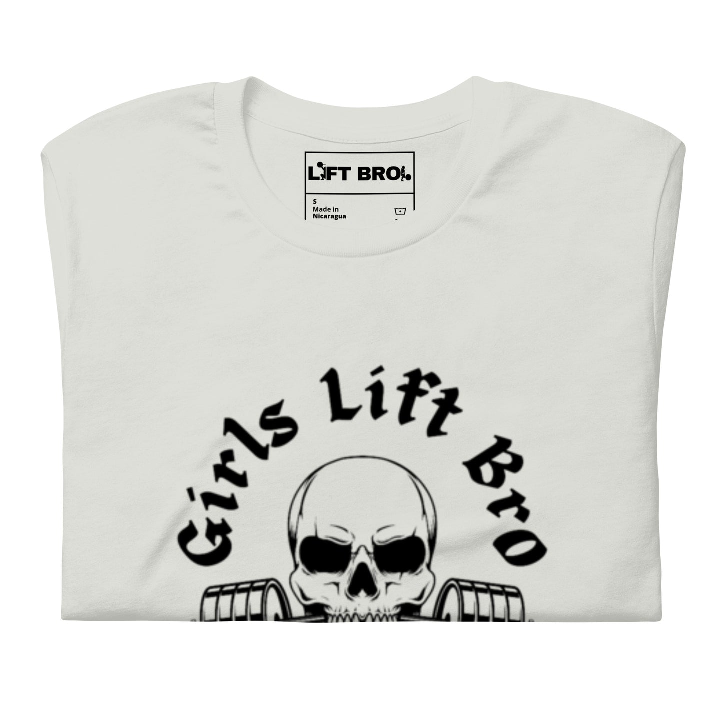Girls Lift Bro. Skull Tee