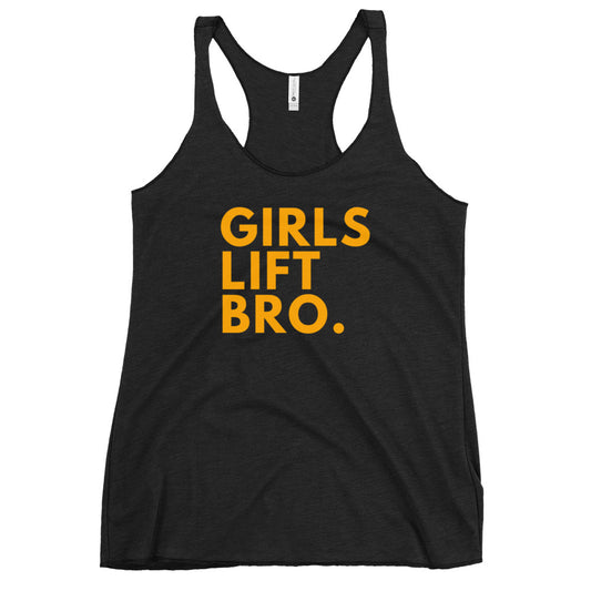 Girls Lift Bro. Racerback Tank
